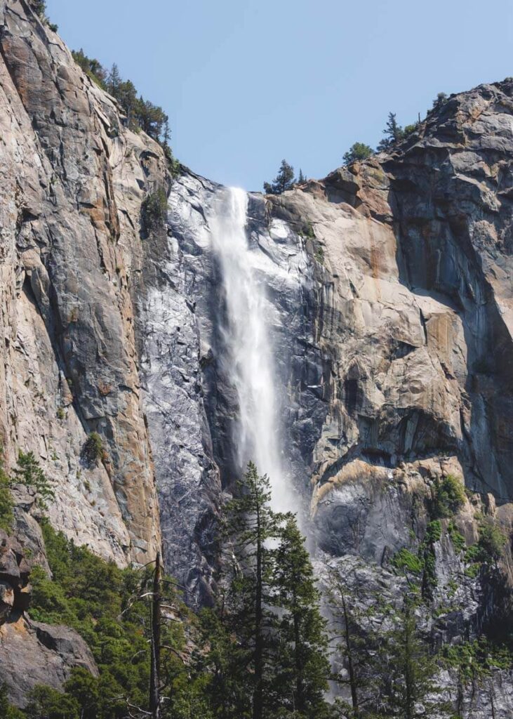 Bridalveil Falls one of the best waterfalls in Northern California