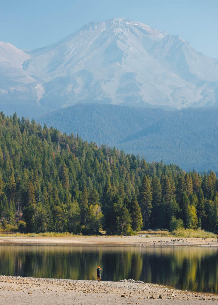 Lake Siskiyou with mountain view, for things to do in Mount Shasta