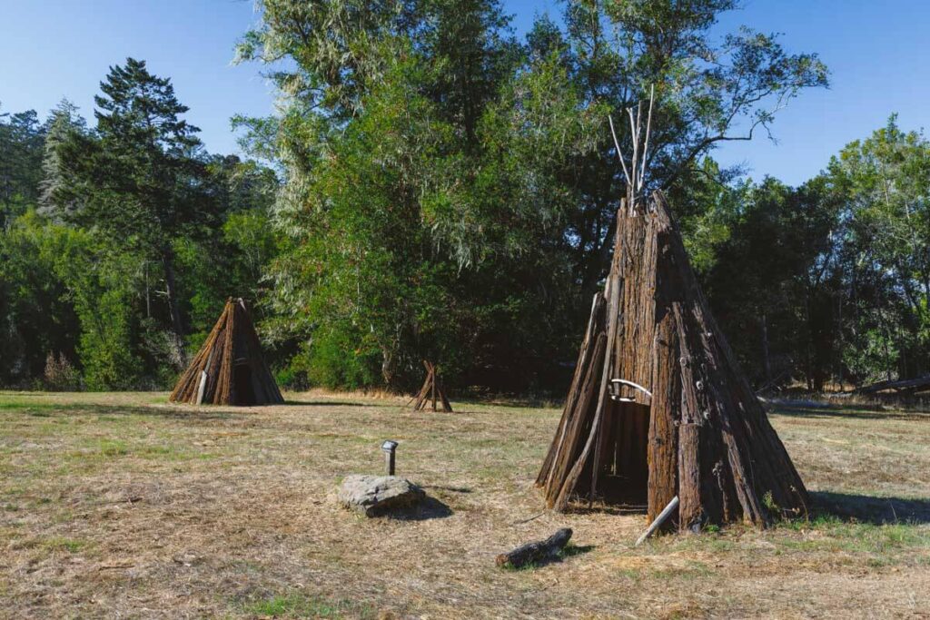 Miwok Village Kule Loklo Trail for best hikes in Point Reyes