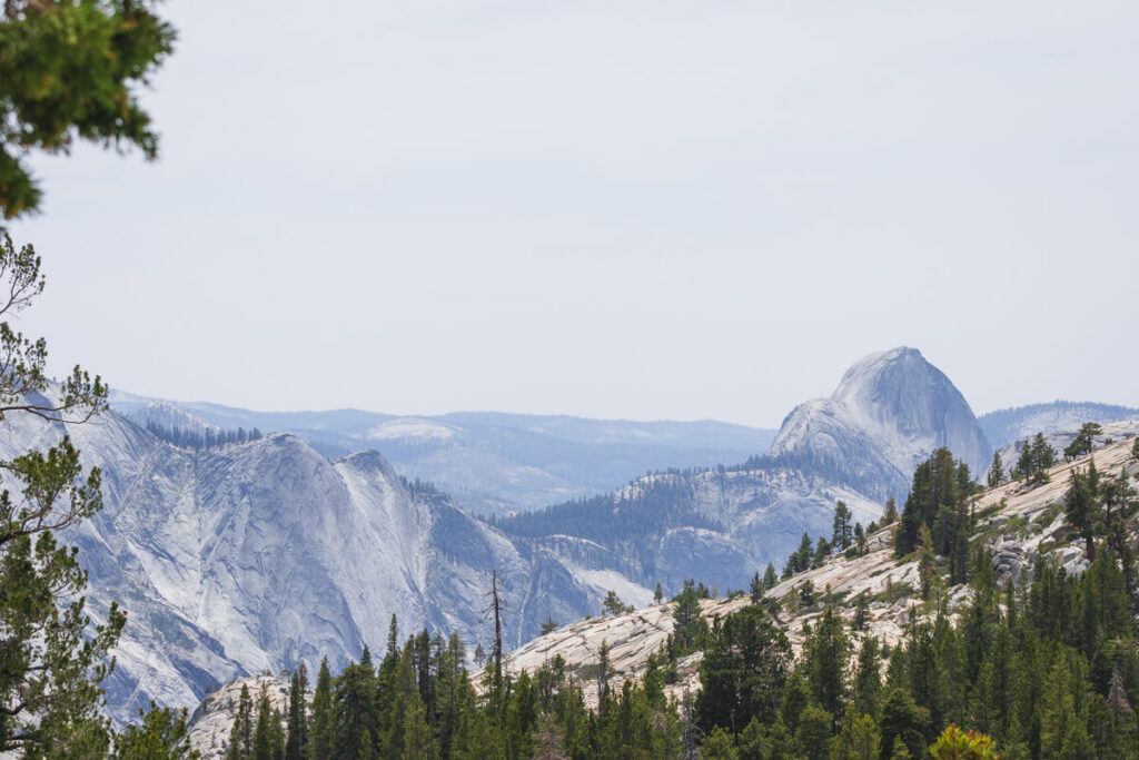 Olmsted Point view one of the things to do in Yosemite