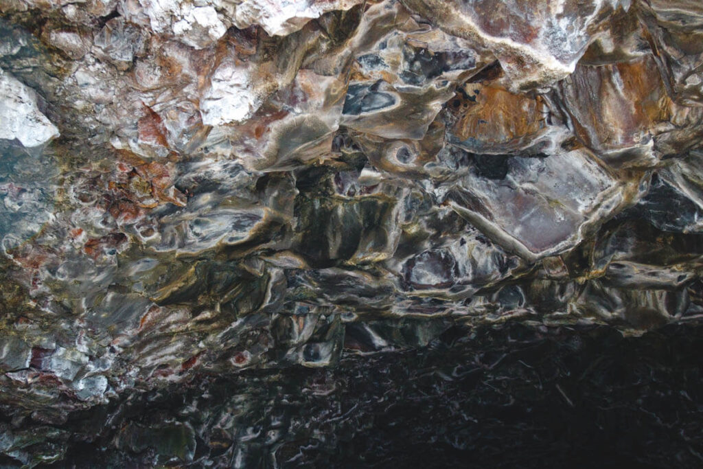 Painted Cave at the Lava Beds, one of the things to do near Mount Shasta