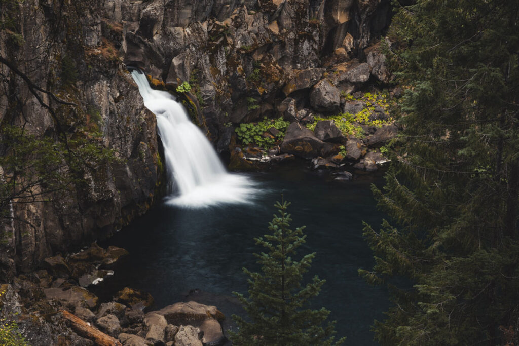 Upper McCloud Falls one of the things to do in Mount Shasta