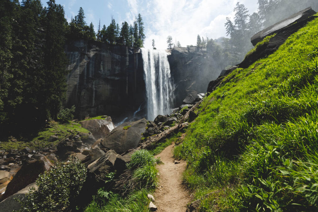 Vernal Falls hike is one of the best things to do in Yosemite