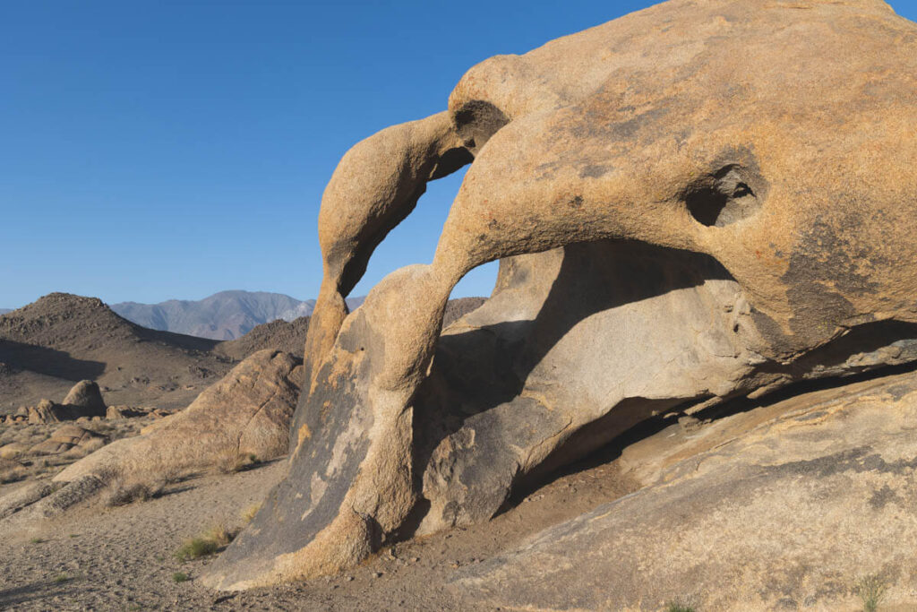 Cyclops Arch on the Alabama Hills Movie Road