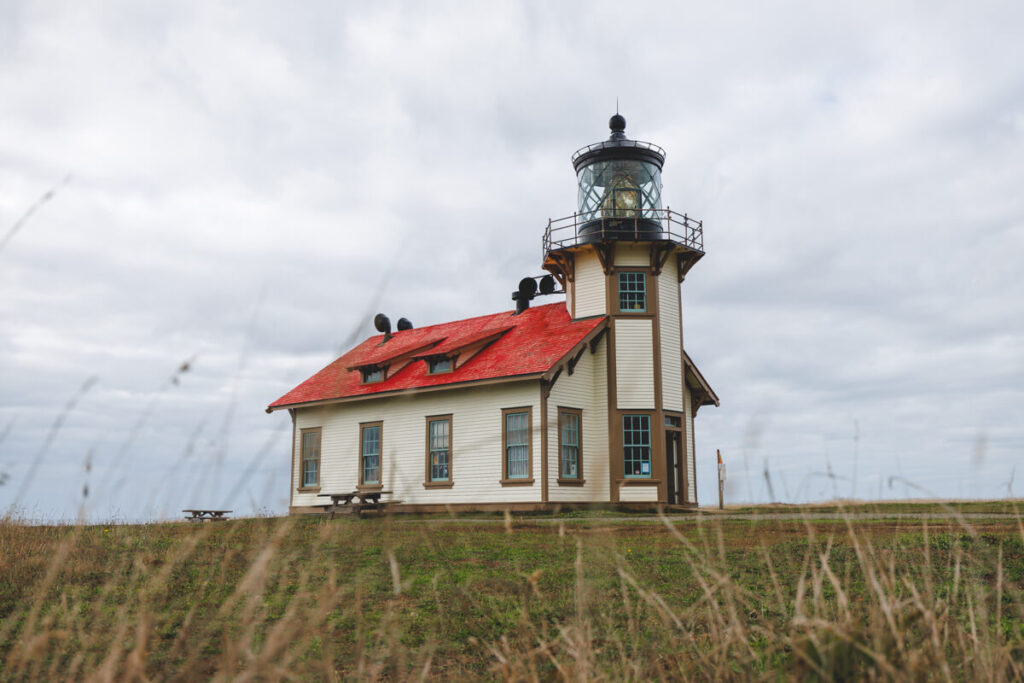 Lighthouse at Point Cabrillo Light Station State Historic Park, one of the best things to do in Mendocino