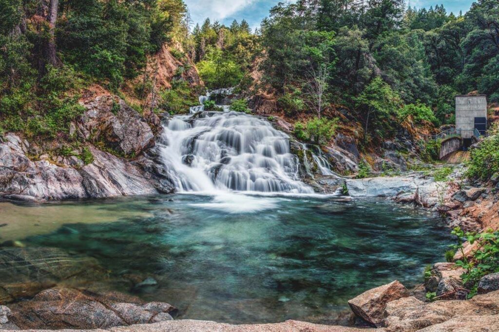 Crystal Creek Falls Whiskeytown near Redding for things to do in Redding