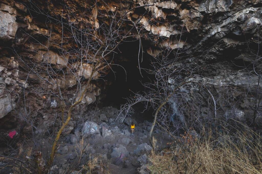 Entrance at Pluto's Cave