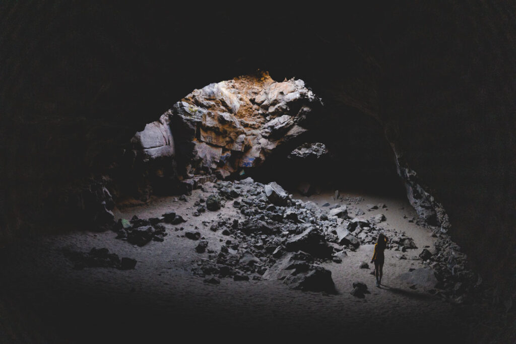 A bit of light in Pluto's Cave