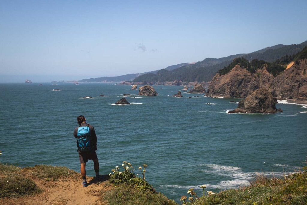 Indian Sands Trail in Samuel H Boardman, Oregon