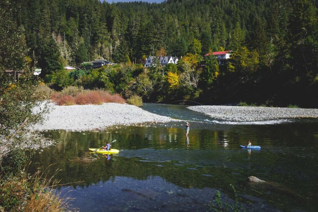 Kayak and fish at Society Hole near Crescent City