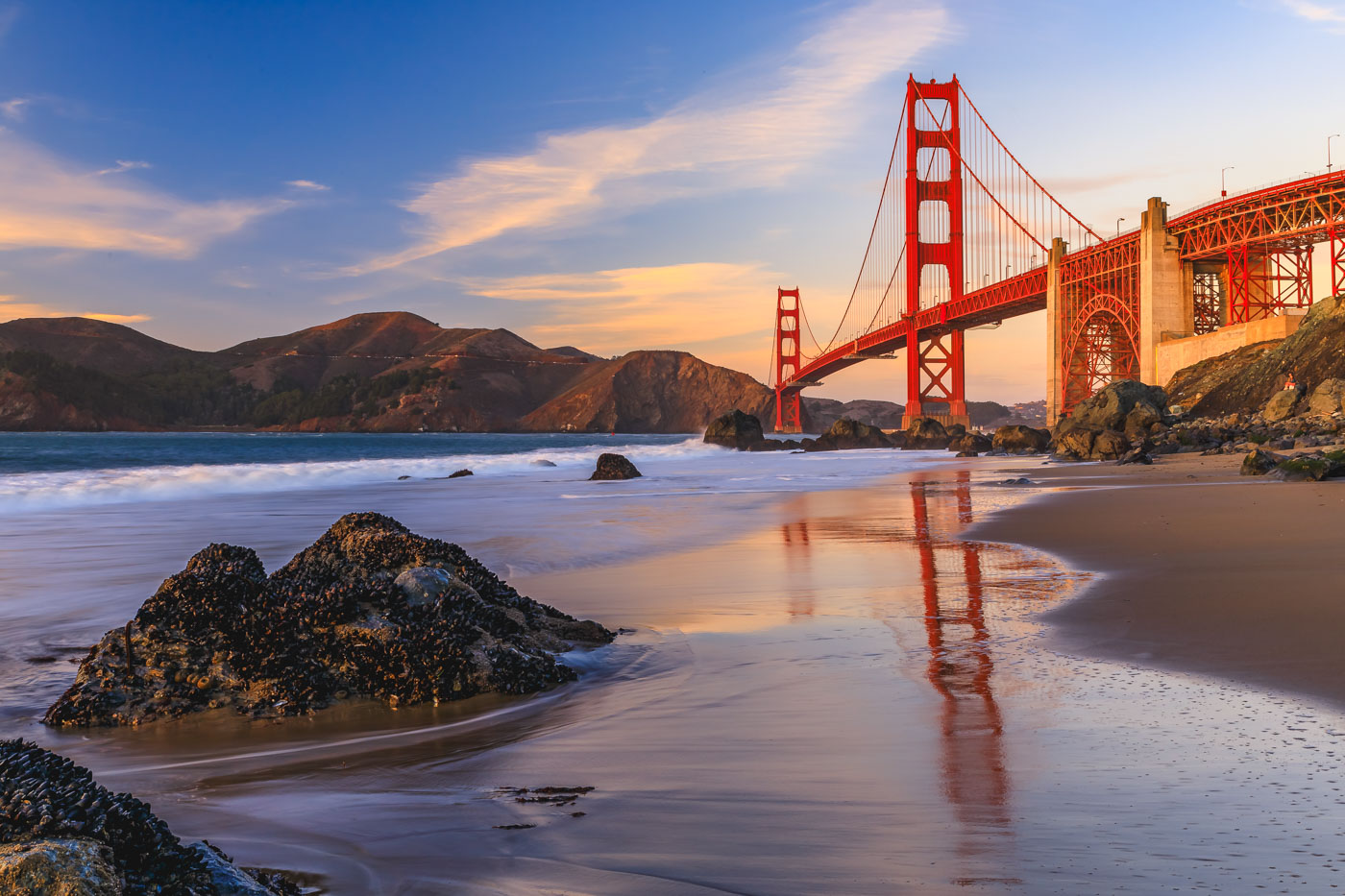 Golden Gate Beaches.