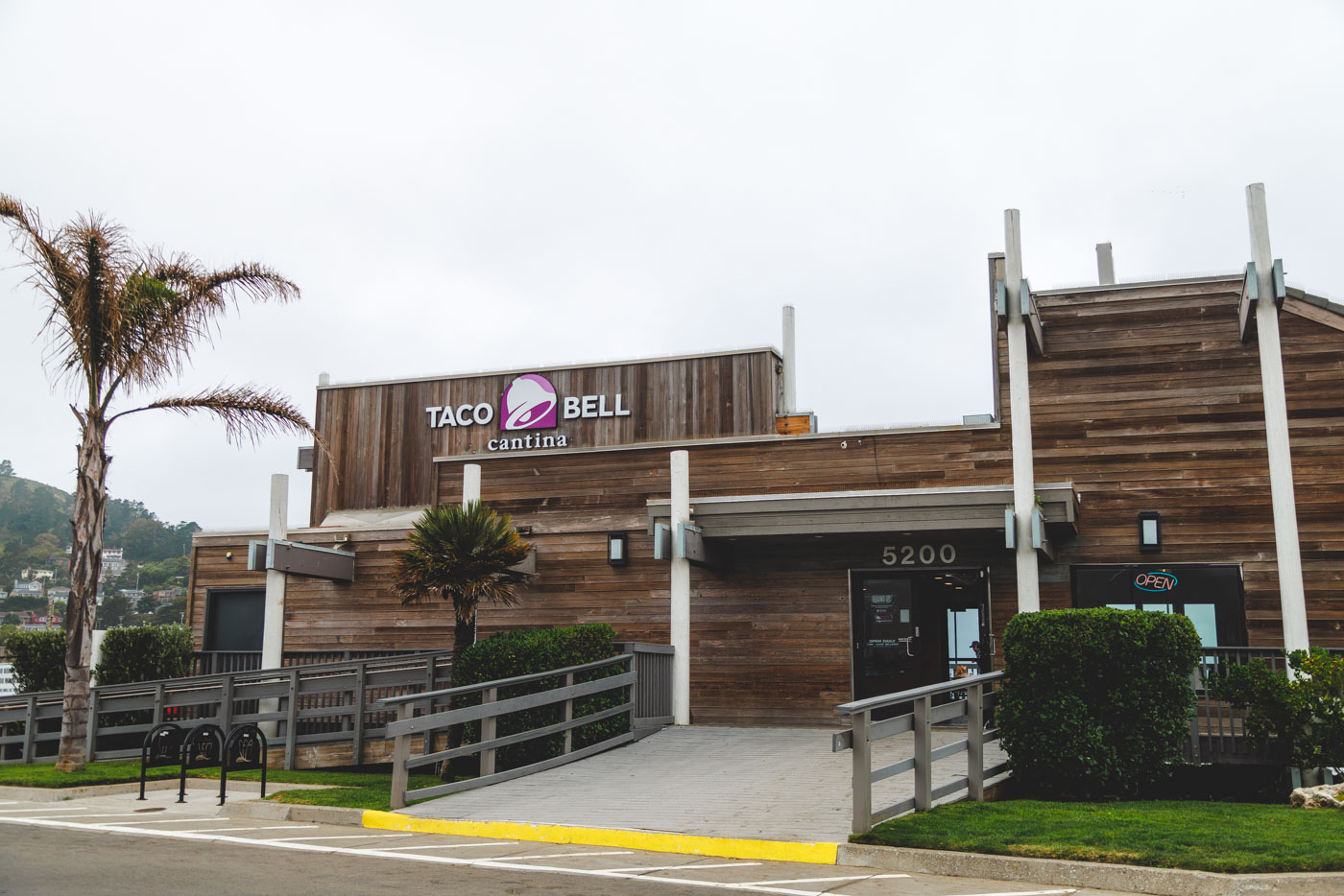 Taco Bell in Pacifica.