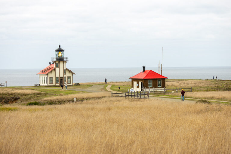 Check Out Point Cabrillo Lighthouse Near Mendocino, California!